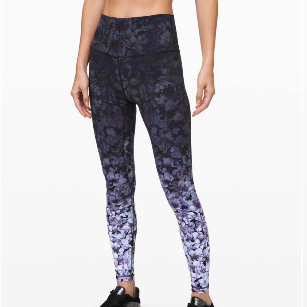 lululemon align navy white legging size 2 FLASH SALE